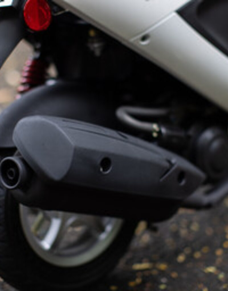 Genuine Scooters 2026 White Genuine Buddy 50cc Moped**