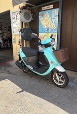 Genuine Scooters 2023 Turquoise Genuine Buddy 50cc Moped (BB-4021)