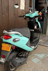 Genuine Scooters 2024 Turquoise Buddy 50cc Moped (#B-97)