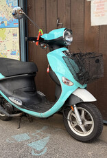 Genuine Scooters 2024 Turquoise Buddy 50cc Moped (#B-97)