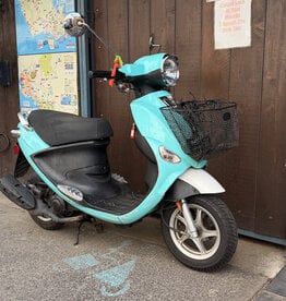 Genuine Scooters 2024 Turquoise Buddy 50cc Moped (#B-97)