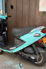Genuine Scooters 2024 Turquoise Buddy 50cc Moped (#B-97)
