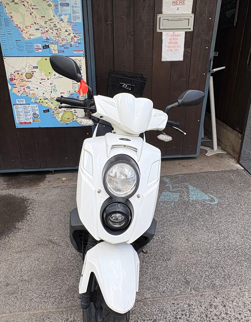 Genuine Scooters 2022 White Genuine Hooligan 170i Scooter (#H-46)