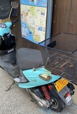 Genuine Scooters 2022 Turquoise Buddy 50cc Moped BB1218