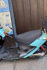 Genuine Scooters 2022 Turquoise Buddy 50cc Moped BB1218