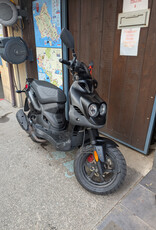 Genuine Scooters 2022 Matte Black Genuine Roughhouse Sport 50cc Moped B.B. (#1880)