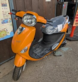 Genuine Scooters 2024 Tangerine Genuine Buddy 50cc Moped