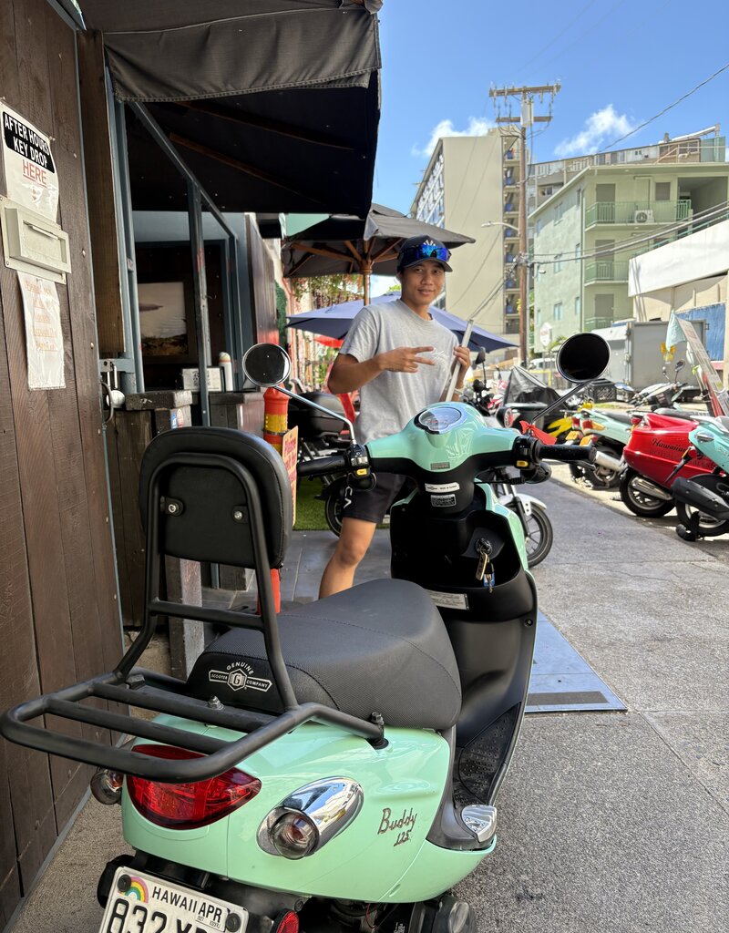 Genuine Scooters 2022 Turquoise Genuine Buddy 125cc Scooter (A-12)