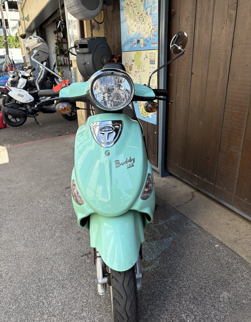 Genuine Scooters 2022 Turquoise Genuine Buddy 125cc Scooter (A-12)