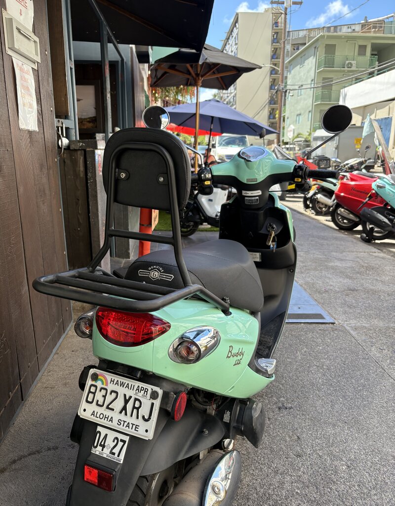 Genuine Scooters 2022 Turquoise Genuine Buddy 125cc Scooter (A-12)