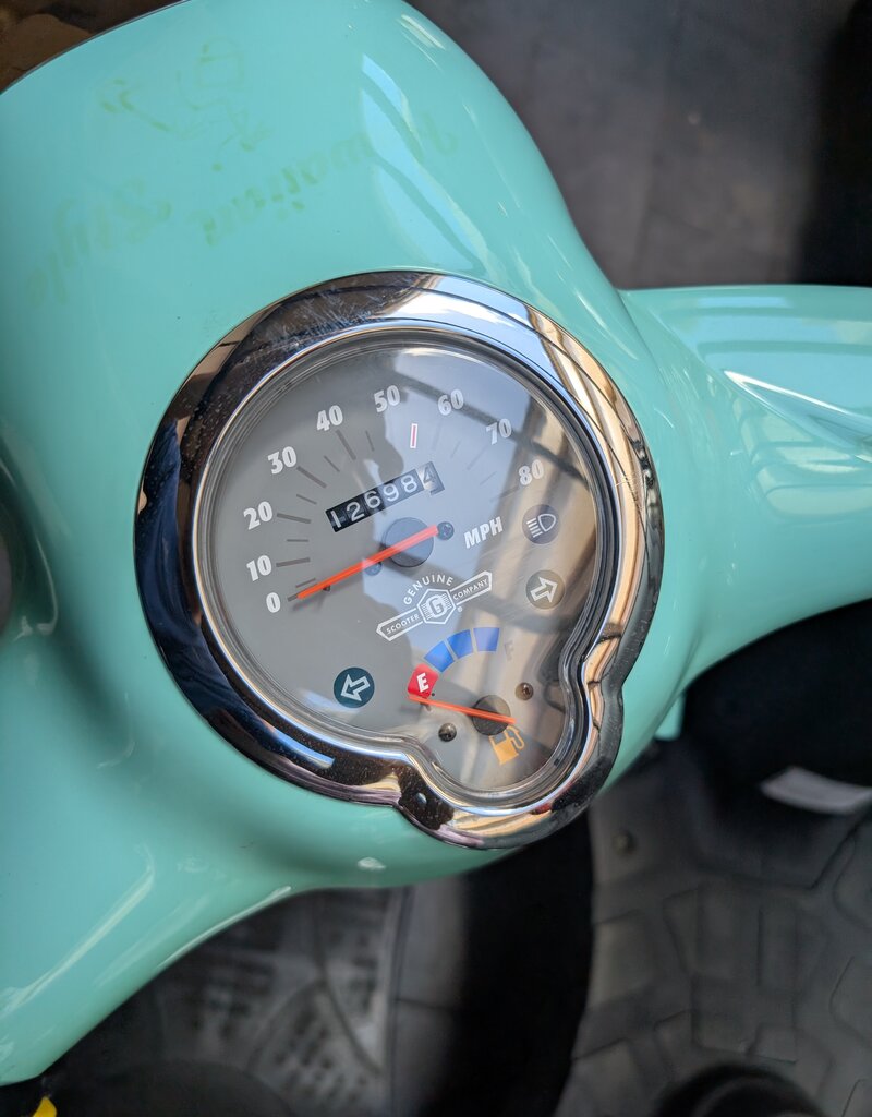 Genuine Scooters 2022 Turquoise Genuine Buddy 125cc Scooter (A-12)