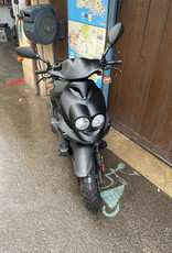 Genuine Scooters 2024 Black Genuine Roughhouse 50 cc Moped (R-134)