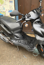 Genuine Scooters 2024 Black Genuine Roughhouse 50 cc Moped (R-134)