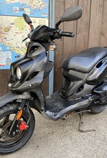 Genuine Scooters 2023 Black Genuine Roughhouse Sport 50cc Moped (BB4822)
