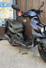 Genuine Scooters 2023 Black Genuine Roughhouse Sport 50cc Moped (BB4822)