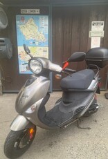 2024 Titanium Genuine Buddy 50cc Moped (BB5406)