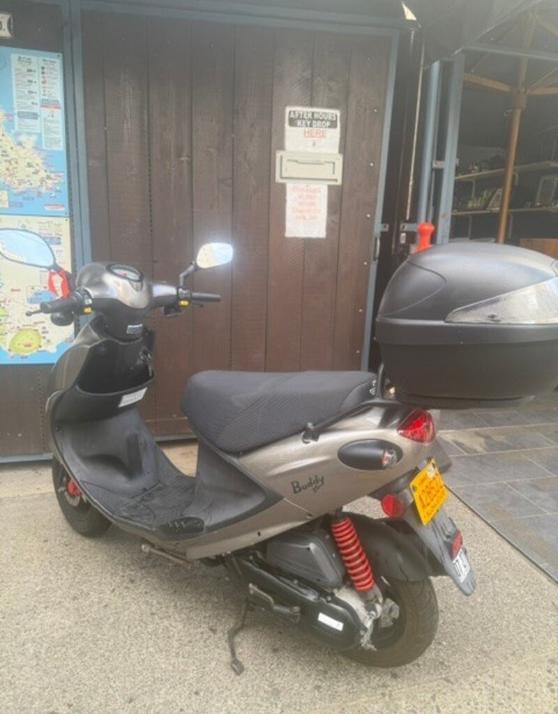 2024 Titanium Genuine Buddy 50cc Moped (BB5406)