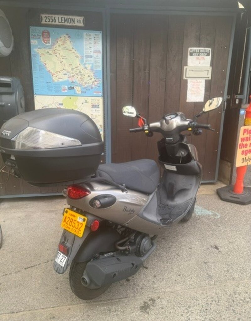 2024 Titanium Genuine Buddy 50cc Moped (BB5406)