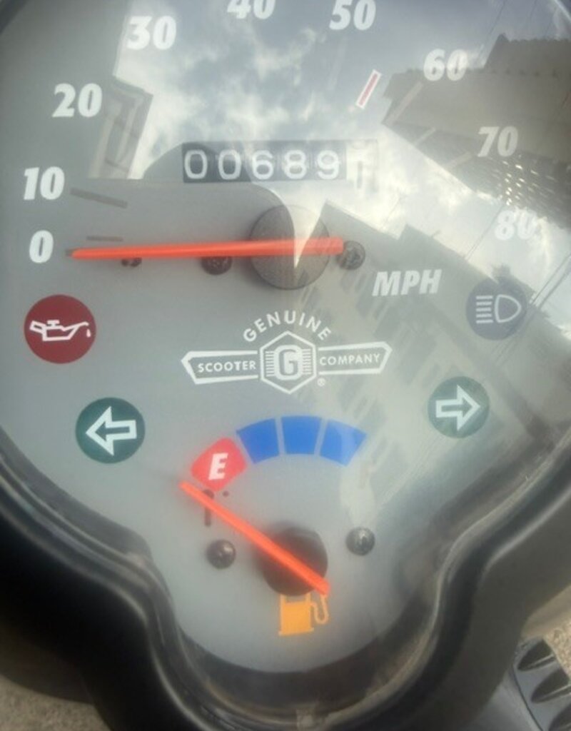 2024 Titanium Genuine Buddy 50cc Moped (BB5406)