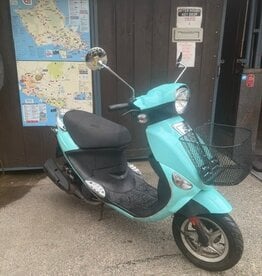 Genuine Scooters 2024 Turquoise Buddy 50cc Moped (5620)(B-96)
