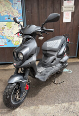 Genuine Scooters 2021 Black Genuine Roughhouse 50cc Moped (BB9899)