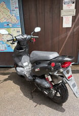 Genuine Scooters 2021 Black Genuine Roughhouse 50cc Moped (BB9899)