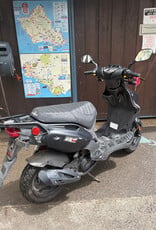 Genuine Scooters 2021 Black Genuine Roughhouse 50cc Moped (BB9899)