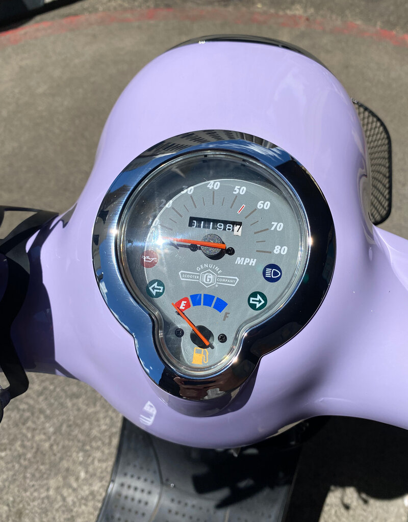 Genuine Scooters 2024 Lavender Genuine Buddy 50cc Moped ( BB 5039)