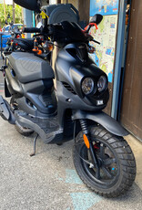 Genuine Scooters 2020 Black Genuine Roughhouse 50cc Moped (BB8345)