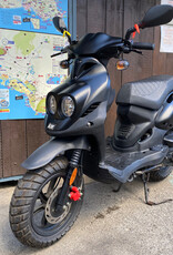 Genuine Scooters 2020 Black Genuine Roughhouse 50cc Moped (BB8345)