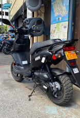 Genuine Scooters 2020 Black Genuine Roughhouse 50cc Moped (BB8345)