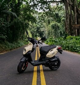 Genuine Scooters 2026 Desert Tan Genuine Roughhouse 50cc Moped**