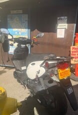 Genuine Scooters 2023 White Genuine Roughhouse 50 cc Moped (5166)