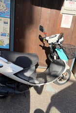 Genuine Scooters 2023 White Buddy 50cc Moped (#B-99)