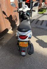 Genuine Scooters 2023 White Buddy 50cc Moped (#B-99)