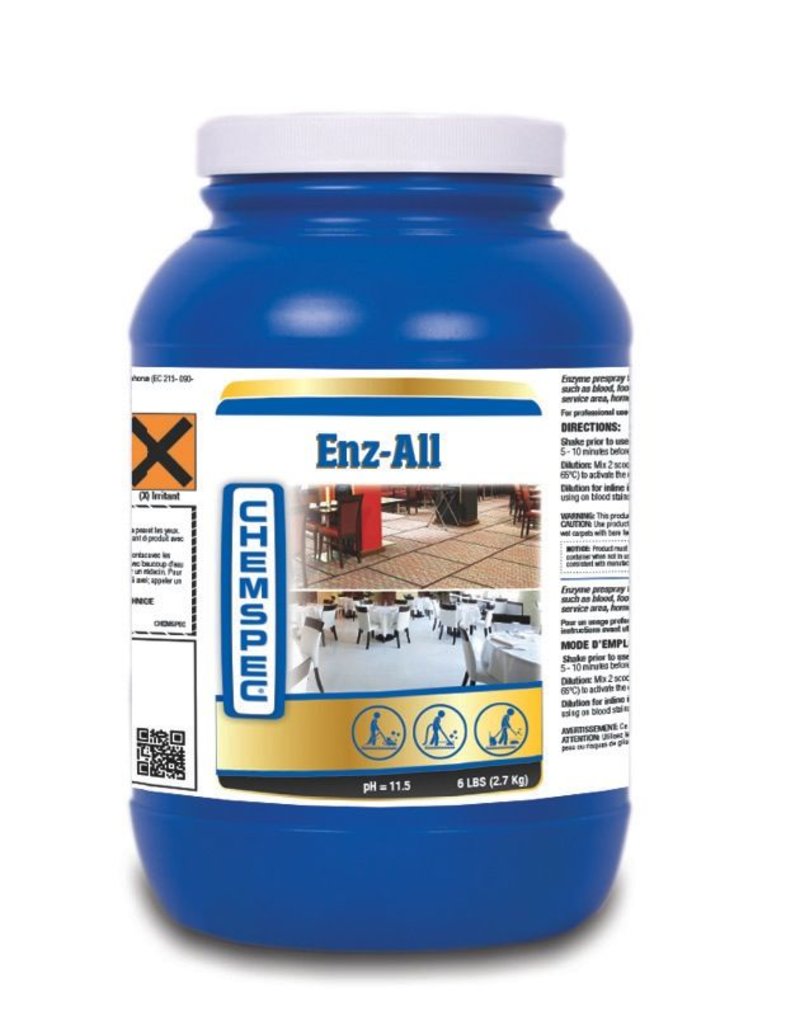 Chemspec Enz-All | Powder Prespray with Enzyme Ph 11