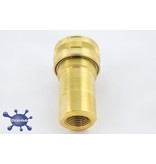 Quick Connect Brass 1/4" Socket