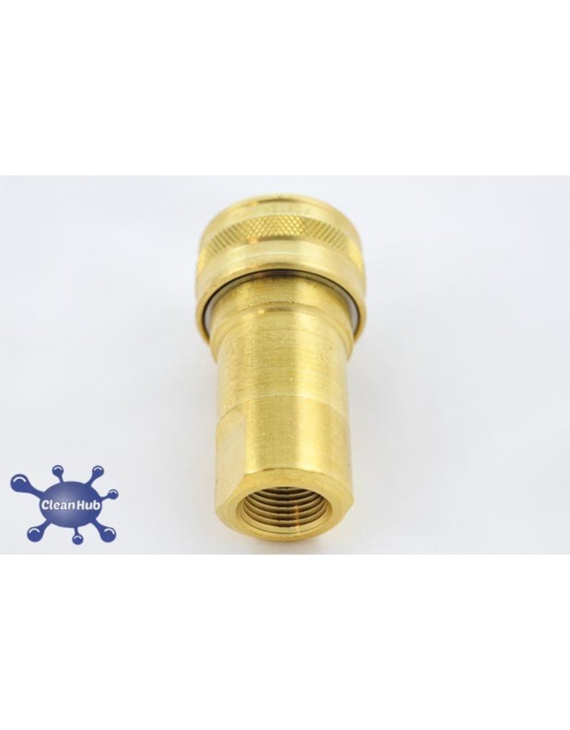 Quick Connect Brass 1/4" Socket