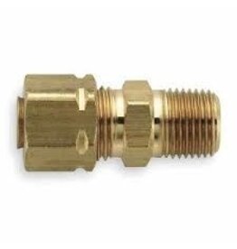 Parker Brass - 1/4 X 1/8 COUPLIING MALE TUBE X MPT