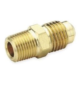 Parker Brass - 1/4 X 1/8 COUPLING MALE FLARE X MIP