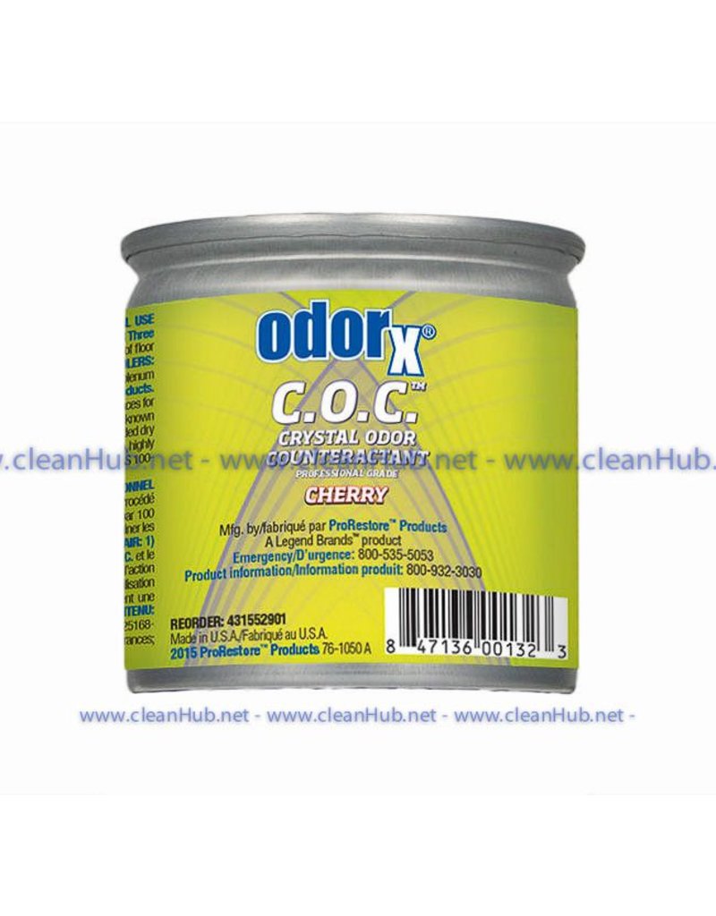 Pro Restore ODORx C.O.C.™ Commercial Powerful granular odor absorbent – effective against sewage, putrefaction, and more.