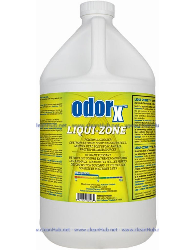 Pro Restore Liqui-Zone tackles odors through a powerful oxidation process. It’s highly effective on dead body odors, skunk odors, charred wood and more.