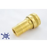 Quick Connect Brass 1/4" Socket