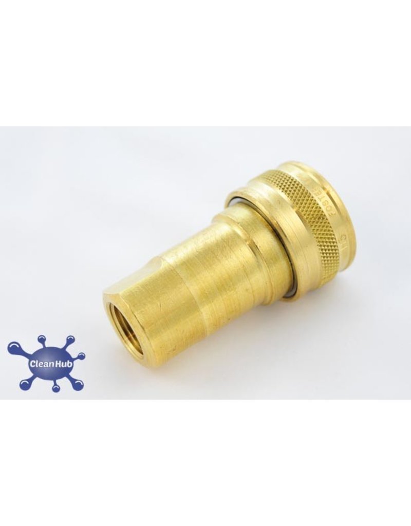 Quick Connect Brass 1/4" Socket