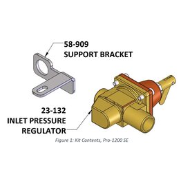 Sapphire Scientific Incoming Pressure Regulator (Sapphire)