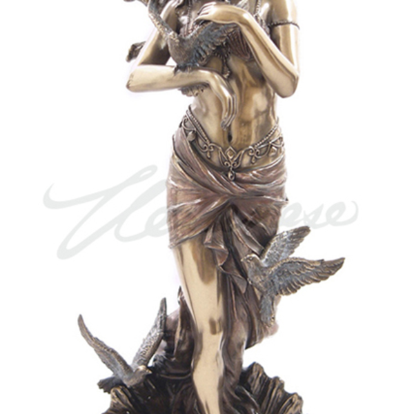 Aphrodite with Doves on Shell