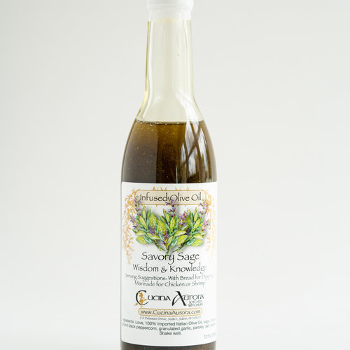 Savory Sage Infused Olive Oil
