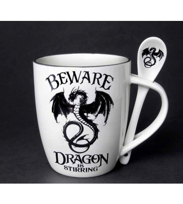 Dragon Is Stirring Mug & Spoon set