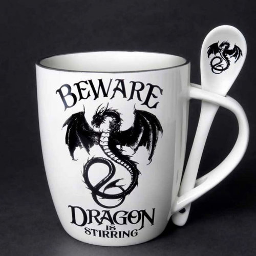 Dragon Is Stirring Mug & Spoon set