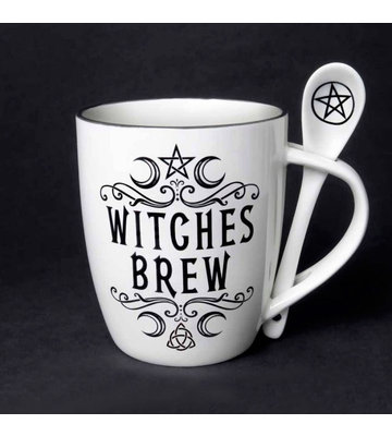 Witches Brew Mug & Spoon set